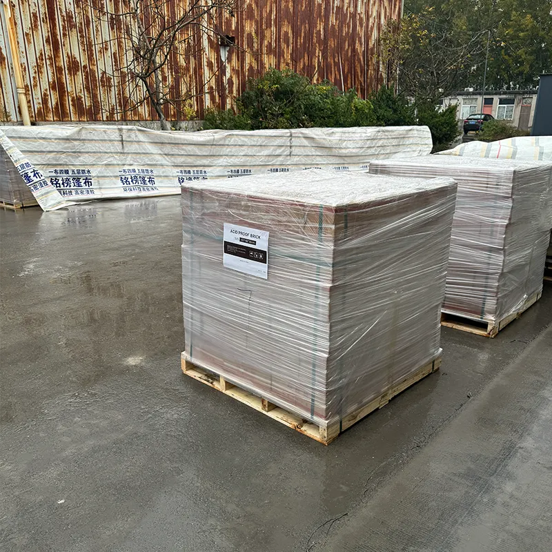 Acid Proof Brick Lining Shipped To Saudi Arabia