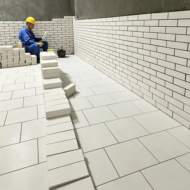 REBO Acid Resistant Bricks Application