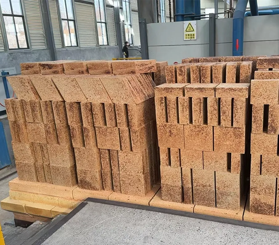 Aluminum-Silicon Carbide Bricks