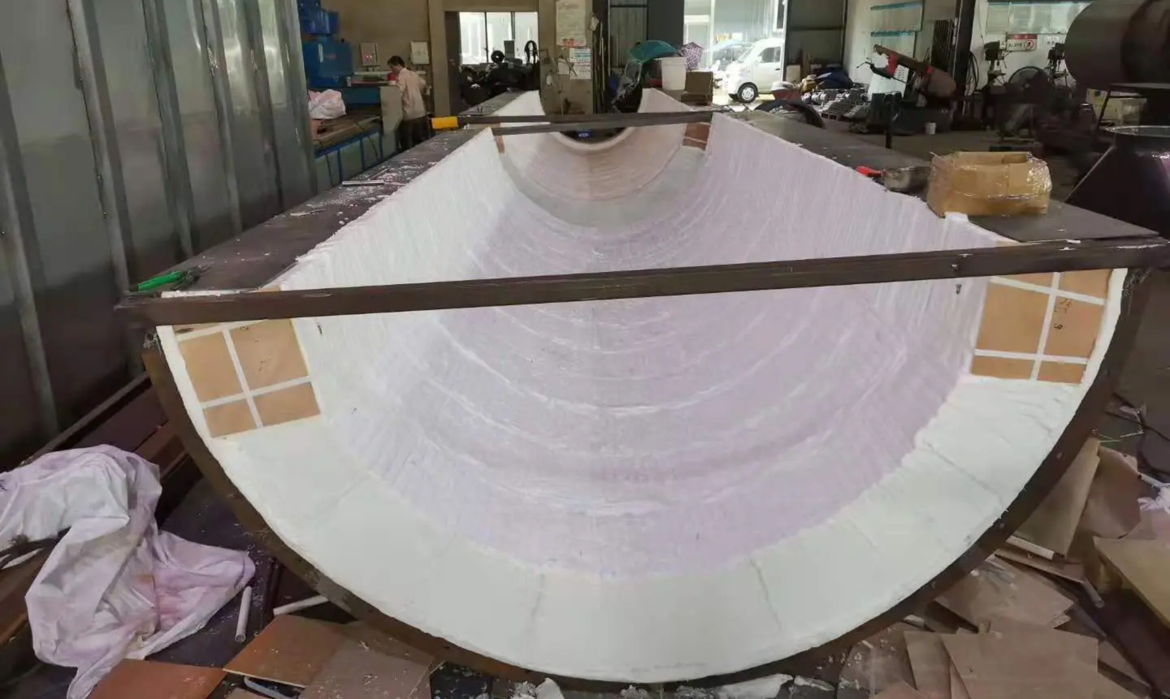 Brick installation