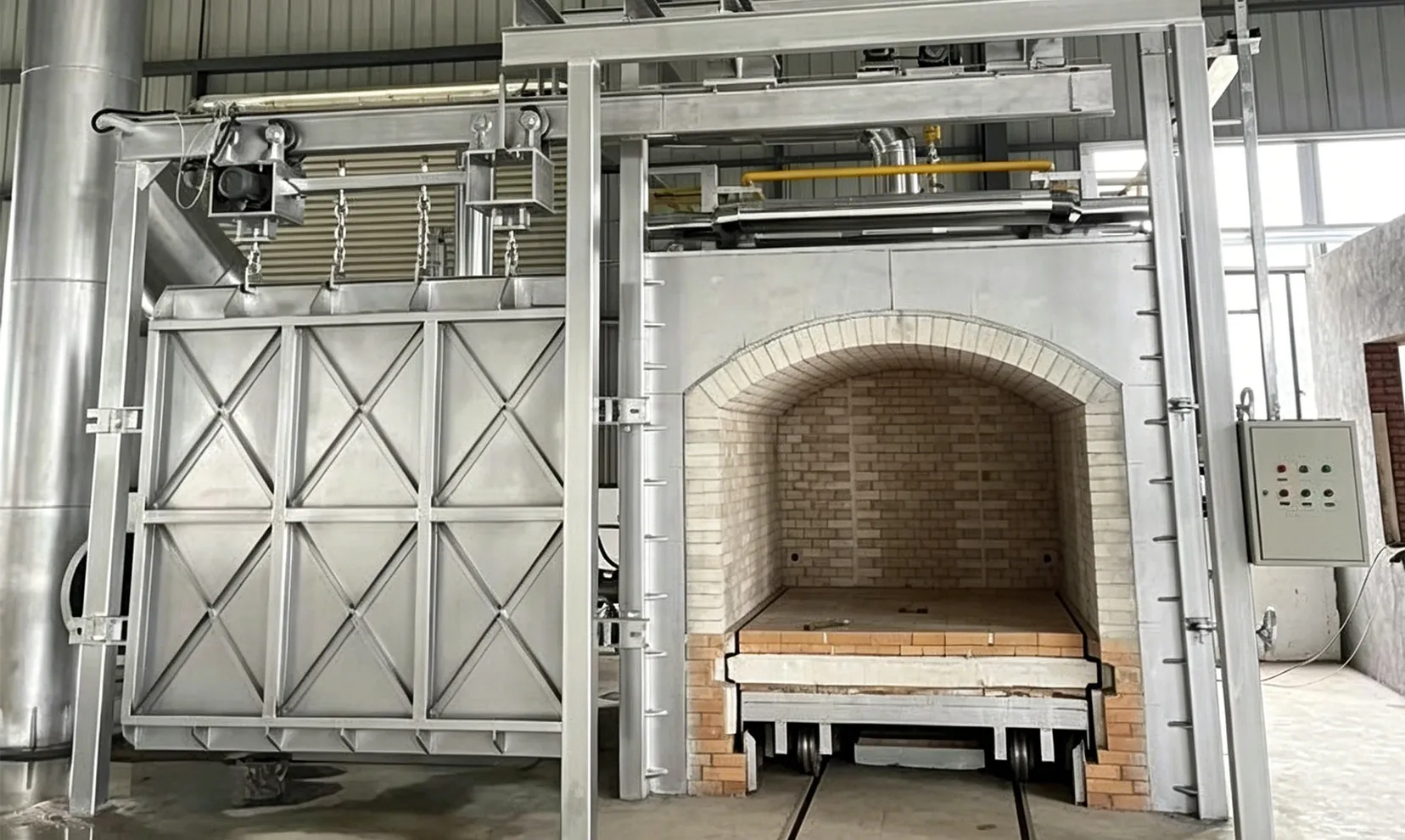 Mullite Insulation Bricks installation