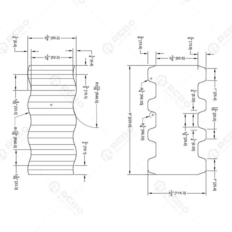 High Alumina Refractory Bricks