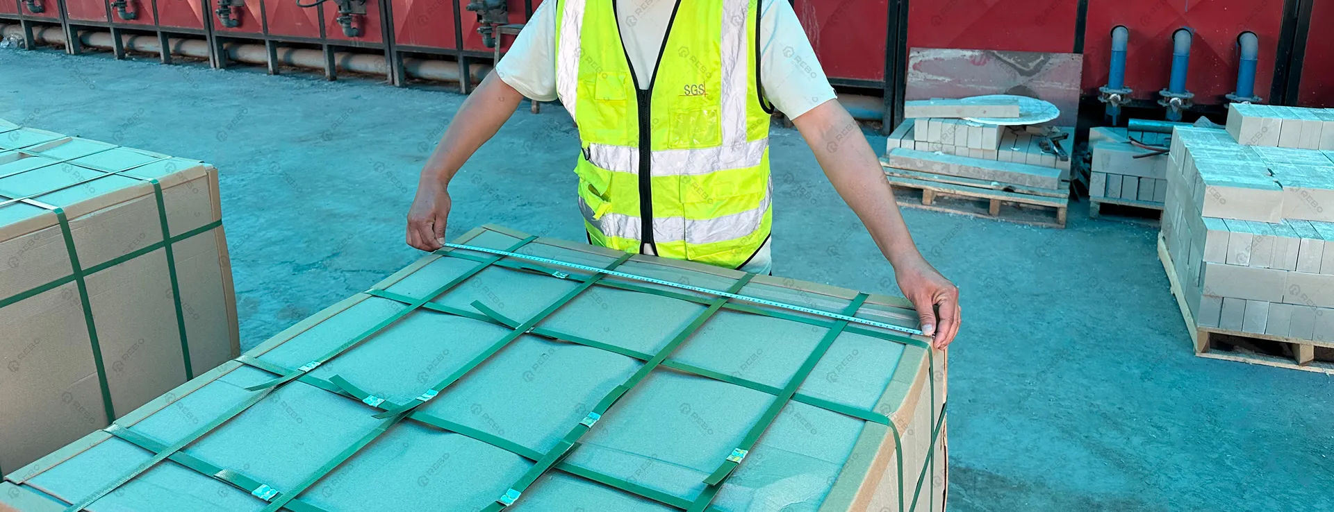 REBO Acid Resistant Brick Banner