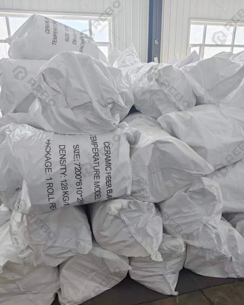 Ceramic Fiber Blanket in REBO Factory