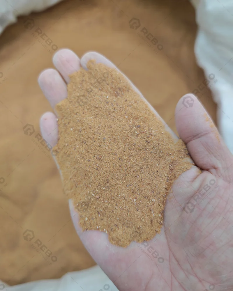 Inpection of Fused Magnesia to Turkmenistan