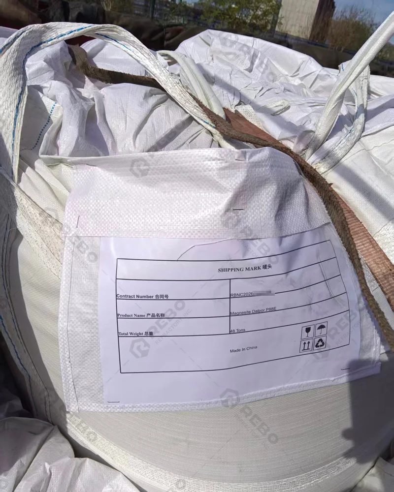 Package of Fused Magnesia to Turkmenistan
