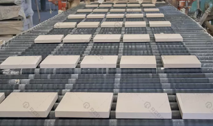 Production-for-Acid-Resistant-Floor-Tiles